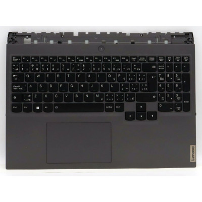 Lenovo Legion 5Pro 16ACH6H 5CB1C93132 gray 7-color backlit Canadian French CF keyboard palmrest