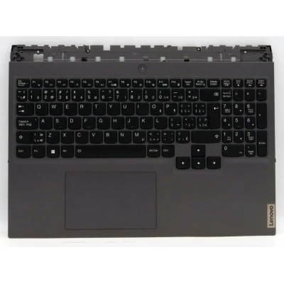 Lenovo Legion 5Pro 16ACH6H 5CB1C93132 gray 7-color backlit Canadian French CF keyboard palmrest