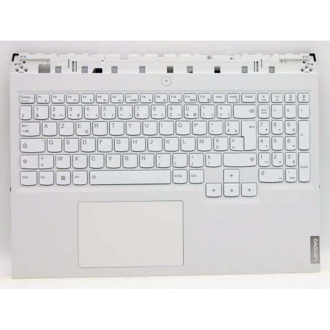 Lenovo Legion 5Pro 16ITH6 5CB1D10511 white backlit French FR keyboard palmrest - main product image