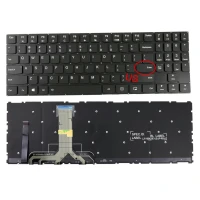 Lenovo Y540-15, Y540-15ICH, Y540-15IRH, Y540-17, Y540-17IRH, black RGB backlit US keyboard