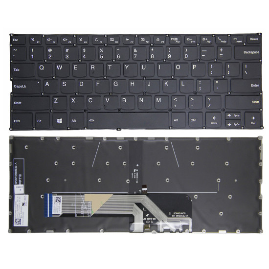 Lenovo FLEX 6-14ARR, FLEX 6-14IKB, yoga 530-14ARR, yoga 530-14IKB, black backlit call US keyboard - main product image