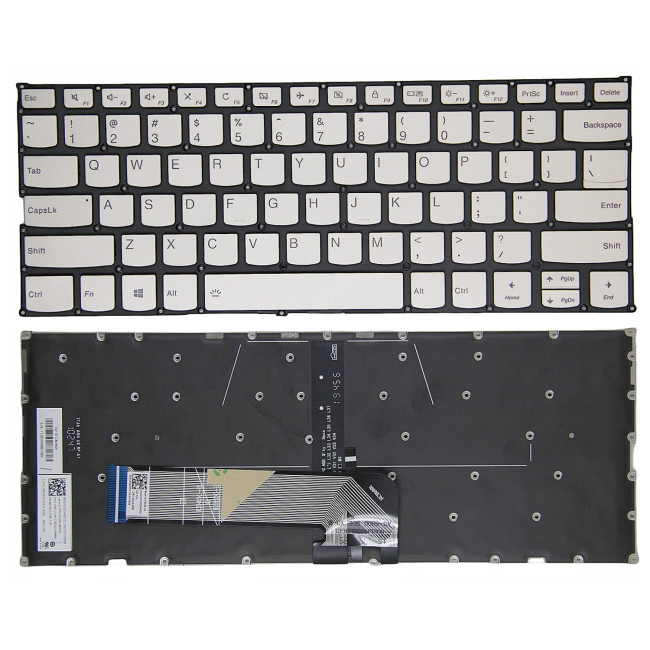 Lenovo FLEX 6-14ARR, FLEX 6-14IKB, yoga 530-14ARR, yoga 530-14IKB, gold backlit US keyboard - main product image