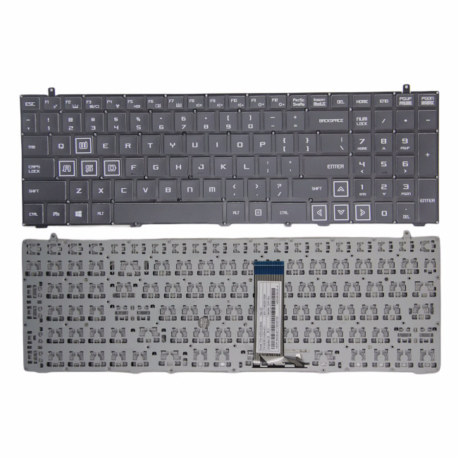 Mechanical Revolution X1 X2 X3 X3-S X6 X7 X6TI X6 X5 no backlit paper US keyboard - main product image