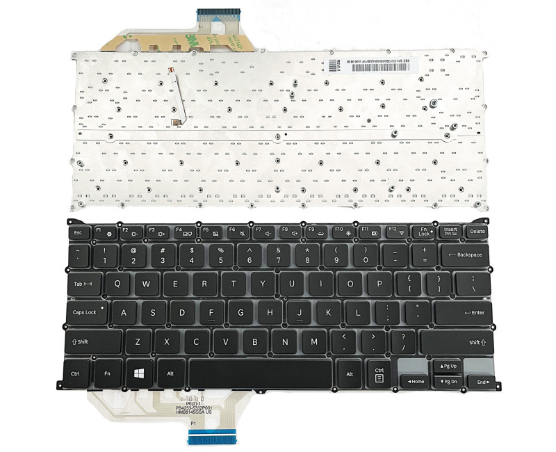 Samsung Notebook 9 Spin ,NP940X3L, NP940X3LI, black backlit US keyboard - additional view 