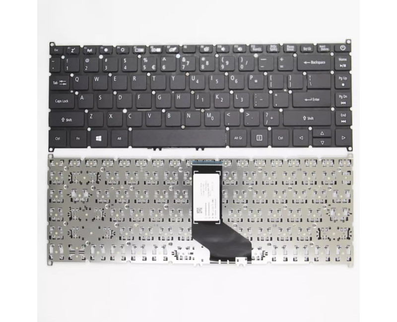 Acer TravelMate P214 N19Q7 N18W1 TMP214-51 TMP214-52 TMP214-53 US keyboard - additional view 