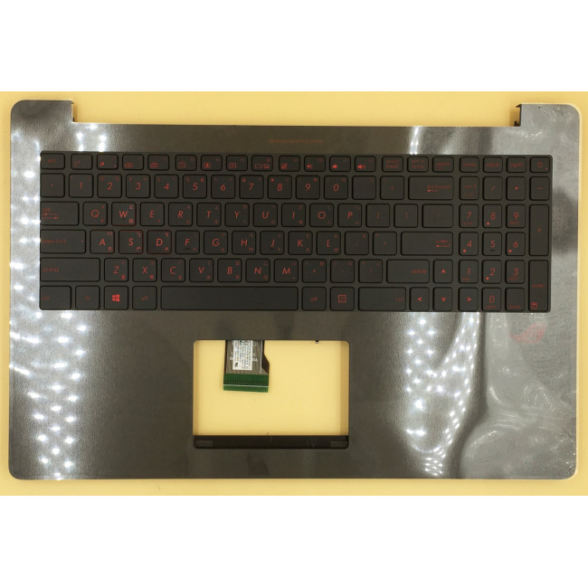 Asus G501 N501 black backlit TW keyboard palmrest 90NB0873-R31TW0 - main product image