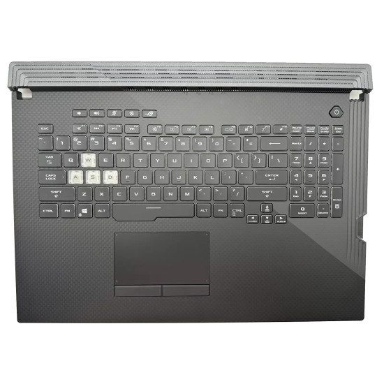 Asus ROG Strix G731, G712, G731GU, GL731GU, G712L, 16pin backlit US keyboard palmrest - main product image