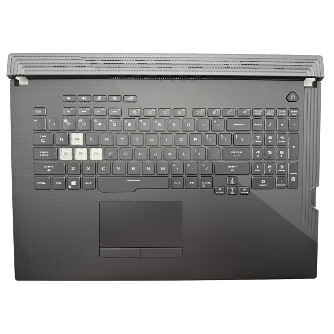 Asus ROG Strix G731, G712, G731GU, GL731GU, G712L, 16pin backlit US keyboard palmrest - main product image
