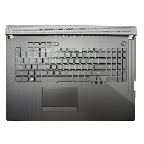 Asus ROG Strix G731 G712 G731GU GL731GU G712L RGB backlit US keyboard palmrest - main product image