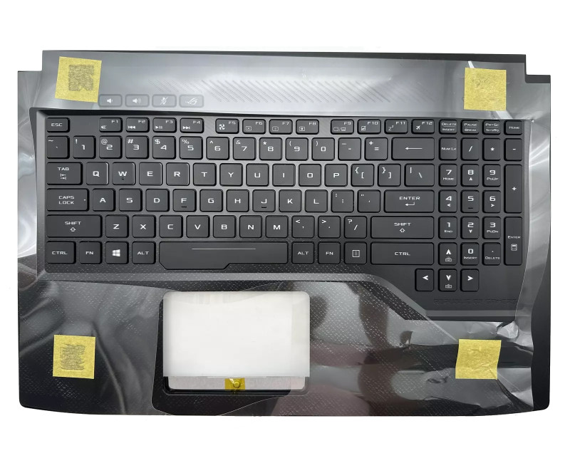 Asus ROG Strix GL503 GL503GE GL503VD GL503VM backlit US keyboard palmrest original - additional view 