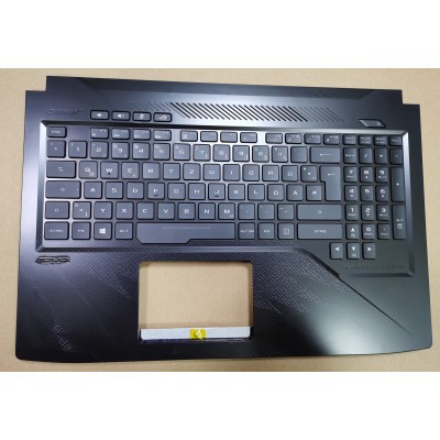 Asus GL503VD RGB backlit German DE keyboard palmrest 90NB0GQ2-R31GE0