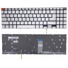 Asus Vivobook Pro15 K6602Z, K6502V, N7600, N7601Z, M7600Q, silver backlit US keyboard