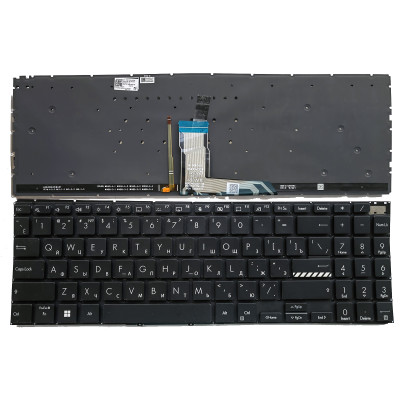 ASUS M3500 M6500 K6500 K3500 K3502 X3500 black backlit Russian RU keyboard