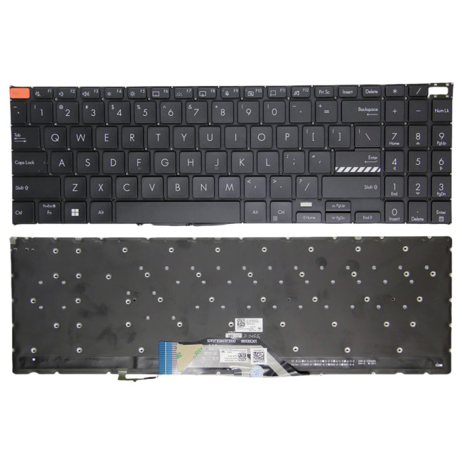 Asus K3502Z 16X S5602 M5602 X5602 M3502 M3502Q S3502 black backlit US keyboard original - main product image