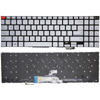 Asus K3502Z 16X S5602 M5602 X5602 M3502 M3502Q S3502 silver backlit US keyboard original