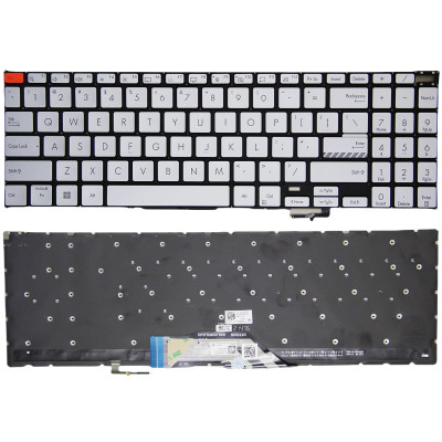 Asus K3502Z 16X S5602 M5602 X5602 M3502 M3502Q S3502 silver backlit US keyboard original