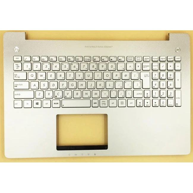 Asus N550 N550JV N550JK Japanese JP backlit keyboard palmrest - main product image