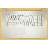 Asus N750 N750JV backlit Belgian BE keyboard palmrest 90NB0201-R32BE0