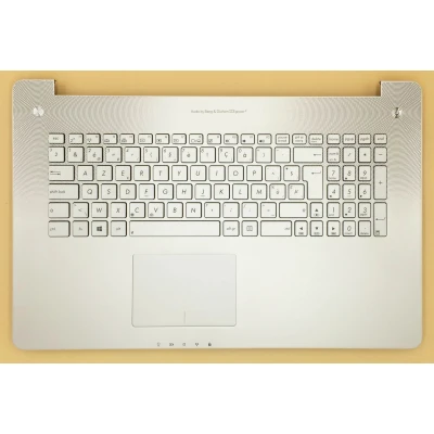 Asus N750 N750JV backlit Belgian BE keyboard palmrest 90NB0201-R32BE0