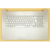 Asus N750 N750JV backlit Norwegian NE keyboard palmrest 90NB0201-R32ND0