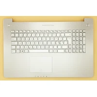 Asus N750 N750JV backlit Norwegian NE keyboard palmrest 90NB0201-R32ND0
