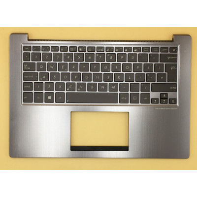 ASUS U38 U38DT gray backlit UK keyboard palmrest 90R-NTH1K1180Y