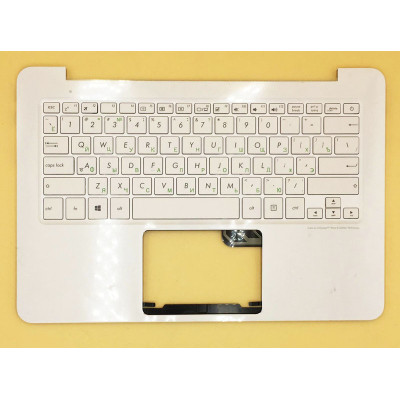 Asus UX305 UX305FA white Russian RU keyboard palmrest 90NB06X2-R31RU0