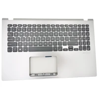 Asus X509 X509F X509D K509F K509U X509U silver gray US keyboard palmrest