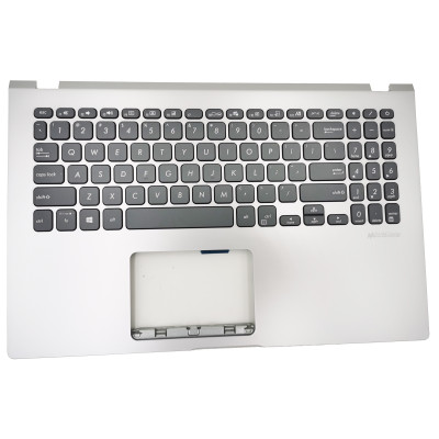 ASUS X509 X509F X509D K509F K509U X509U silver gray US keyboard palmrest