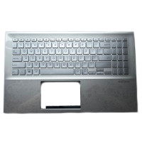 Asus X531, X531F, X531FA, S5500, S5500F, S532F, silver backlit US keyboard palmrest