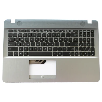 Asus X541 X541U X541S R541U R541 X541L gray US keyboard palmrest