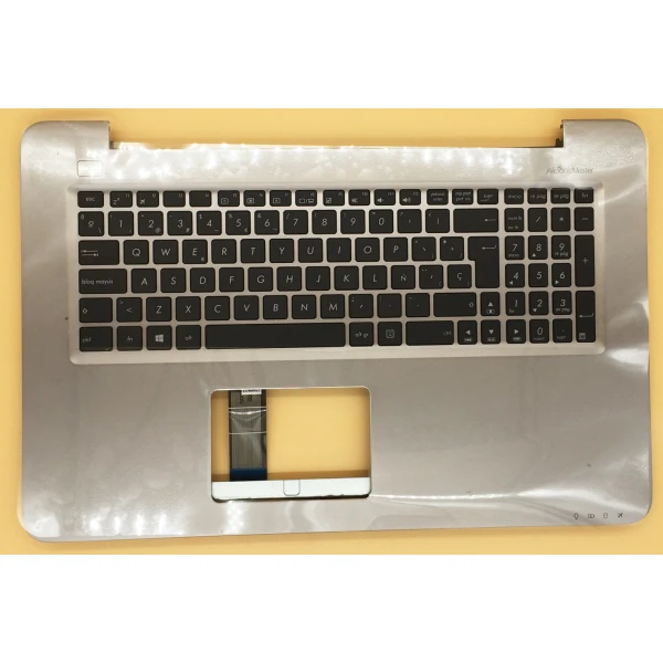 Asus X756 X756UA K756 gray Spanish SP keyboard palmrest 90NB0A03-R30230 - main product image