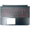 Acer AN515-55, AN515-56, AN515-57, AN515-44, N20C1, N18C3, backlit US keyboard palmrest red wide