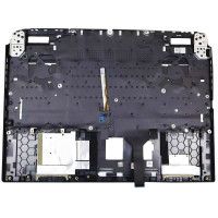 Acer AN515-58, AN515-46, N22C1, black white RGB backlit US keyboard palmrest - additional view 1
