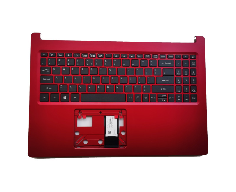 Acer Aspire A515-54 A515-54G red US keyboard palmrest 6B.HFSN7.030 - additional view 