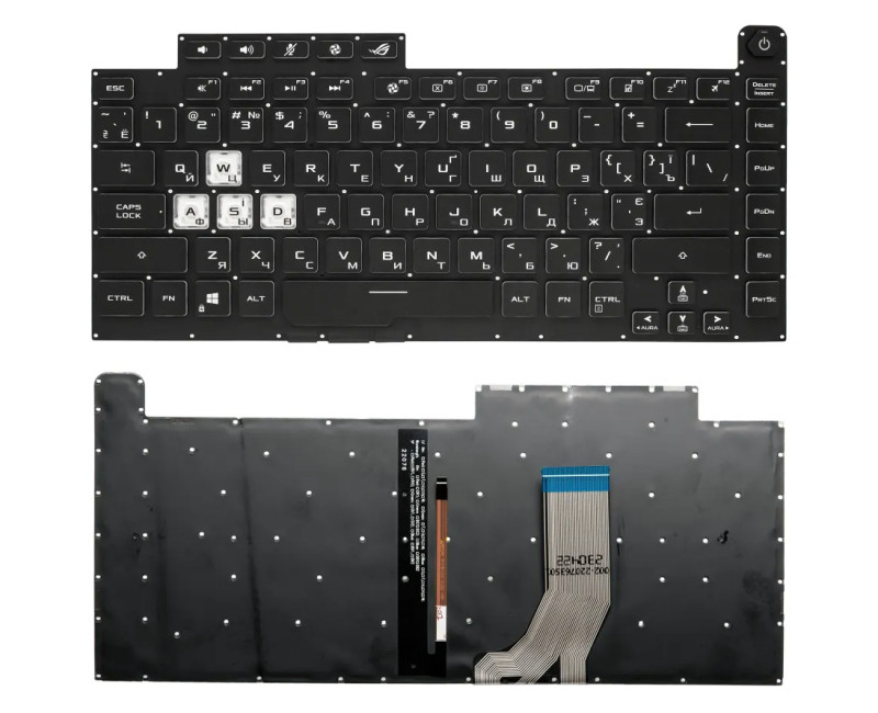 Asus ROG Strix GL531 G531 G531GW G531GT G531GU G531GV G531GD 8pin backlit Russian RU keyboard