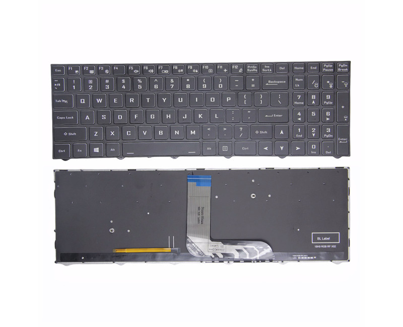 Thunderobot 911MT 911PLUS 10750HCPU CLEVO N970 CN95S01 machenike T90-VG65 backlit US keyboard