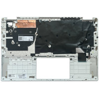 Dell Inspiron 13-5000, Inspiron 13 5390, Inspiron 13 5391, backlit US keyboard palmrest silver - additional view 1