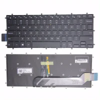 Dell Inspiron 7460 7466 7467 black backlit US keyboard original