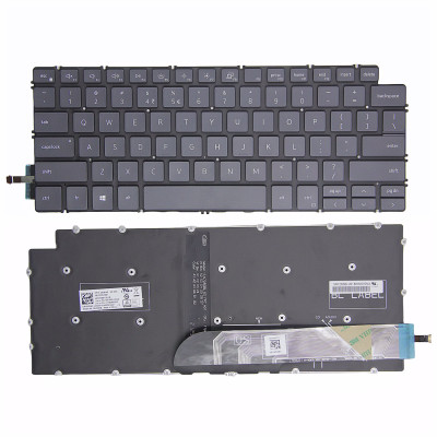 Dell Latitude 3301 3410 P114G P120G 3400 3401 5302 5401 5402 black backlit US keyboard