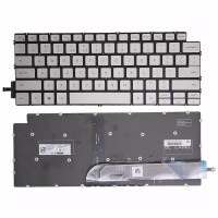 Dell Latitude 3301 3410 P114G P120G 3400 3401 5302 5401 5402 silver backlit US keyboard