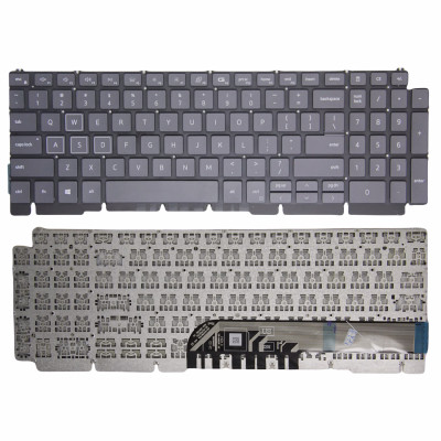 Dell G15 5510 5511 5505 5515 15Pro-5518 Inspiron 7500 7501 black no RGB backlit paper US keyboard