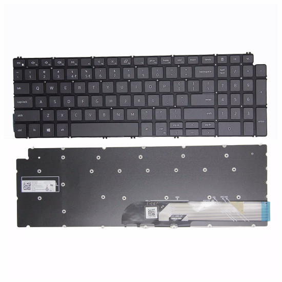 Dell G15 5510 5511 5505 5515 15Pro-5518 Inspiron 7500 7501 black US keyboard original - main product image