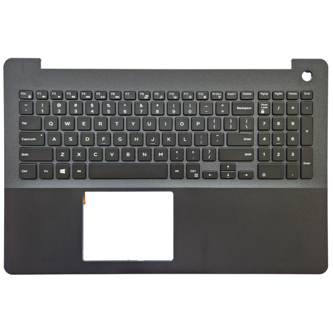 Dell inspiron 15-5000, inspiron 15 5583, 0CH5HX, black backlit US keyboard palmrest - main product image