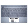 HP 13-AN, TPN-Q214, G7D, L37531-001, backlit US keyboard palmrest blue