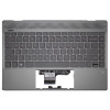 HP 13-AN, TPN-Q214, G7D, L37531-001, backlit US keyboard palmrest gray
