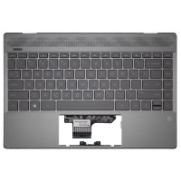 HP 13-AN, TPN-Q214, G7D, L37531-001, backlit US keyboard palmrest gray