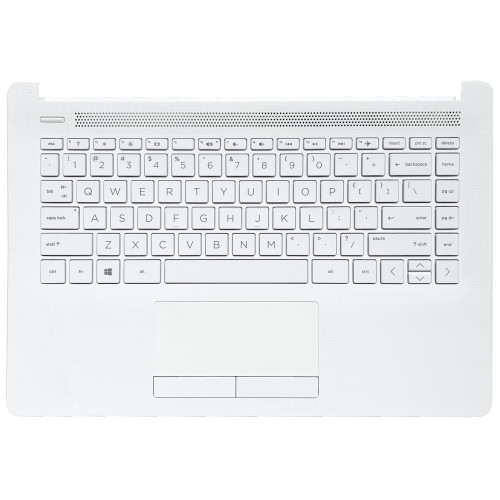 HP 14-CM, 14-CK, 14Q-CS, TPN-I131, 246 G7, US keyboard palmrest white - main product image
