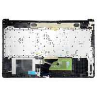 HP 15-DA, 15-DB, 15S-DR, TPN-C135, TPN-C136, 250 G7, US keyboard palmrest gray - additional view 1