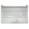 HP 15S-DU, 15S-DY, 15S-DR, 15S-GW, 15S-CS, 15S-DW, TPN-C139, 250 G8, silver US keyboard palmrest